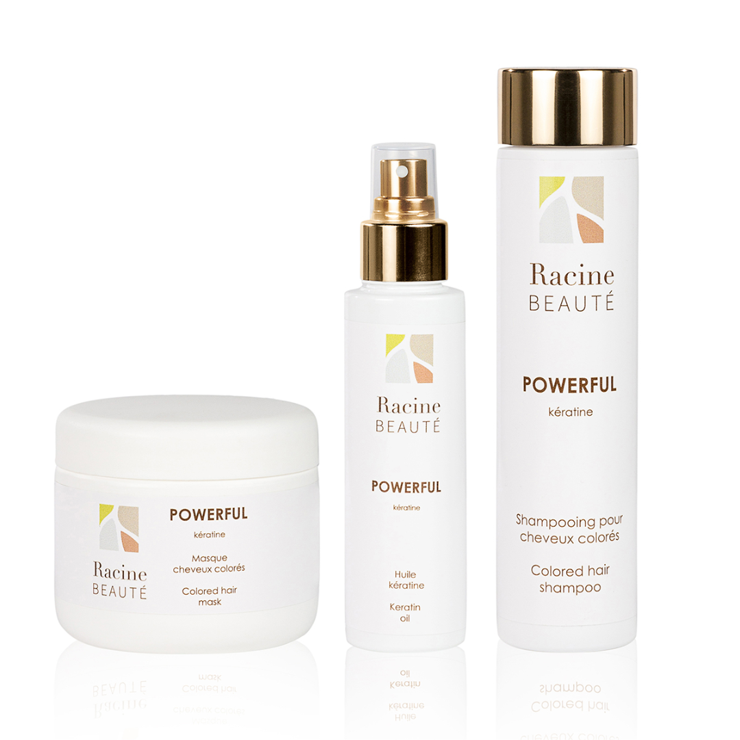Pack POWERFUL CHEVEUX COLORES